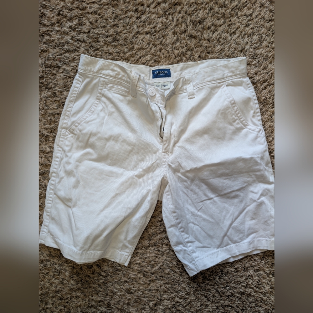 Arizona Jean Company Classic White Men's Shorts